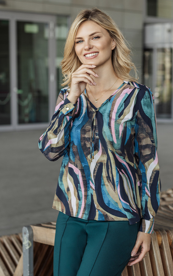 Bluzka Ania Kalait Kaskada Fashion