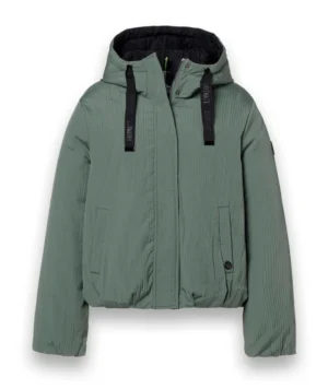 Krótka kurtka SELLA RONDA szałwiowa (Cool jade) District