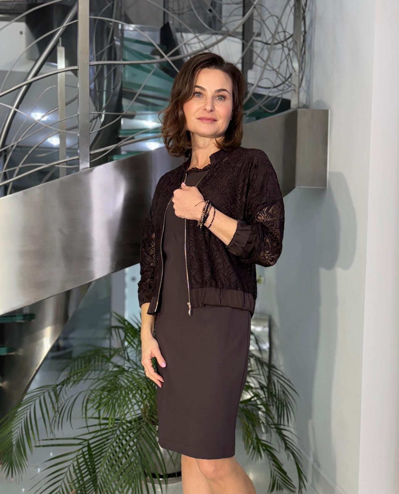 Komplet Pati Brąz Midori Feminine Fashion