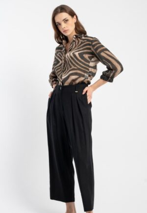 Spodnie Maryna Black wiskozowe SS26