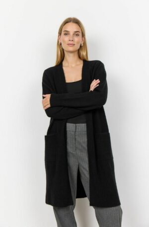 Kardigan Nessie 58 grafitowo-czarny Soyaconcept