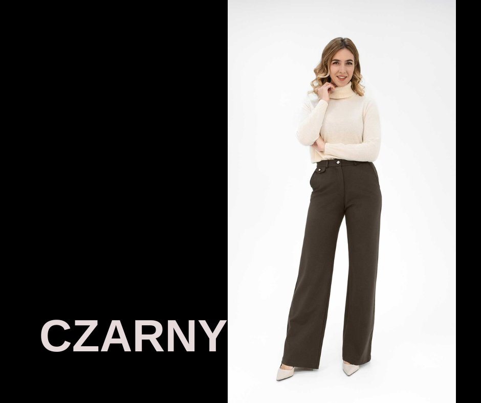 Czarne spodnie Ingrid East Drive- Iber