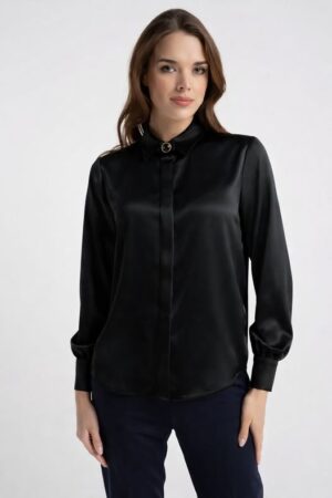 Bluzka Vera Glamour Black SS26 Click Fashion