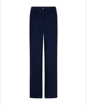 Granatowe eleganckie spodnie Colette Punta & Zippers Red Button