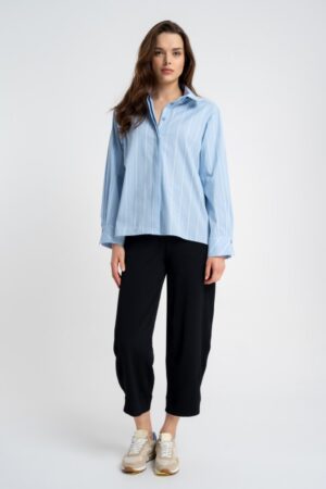 Bluzka Eloria Blue Stripes SS26 Click Fashion