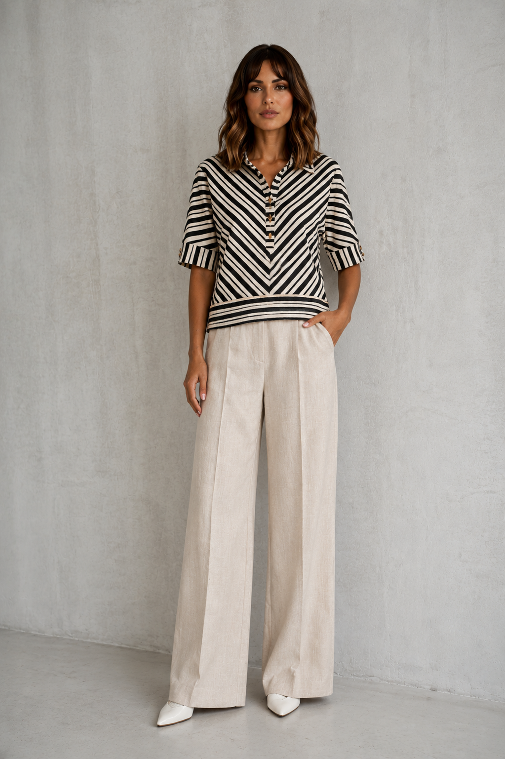 Komplet Pola Linear Midori Feminine Fahion