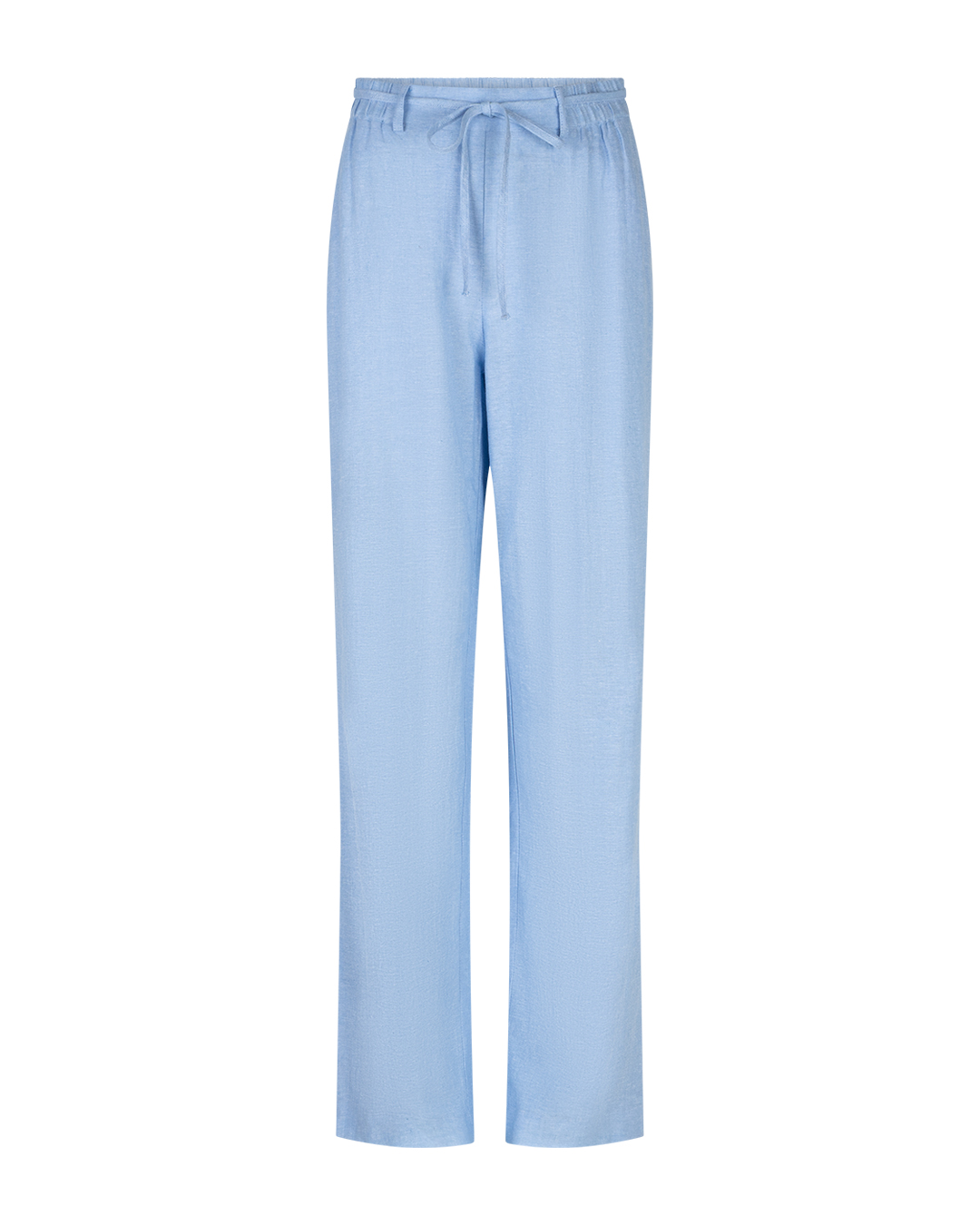 Spodnie Claudette Linen/Visco Melange L33 – jasnoniebieskie Red Button