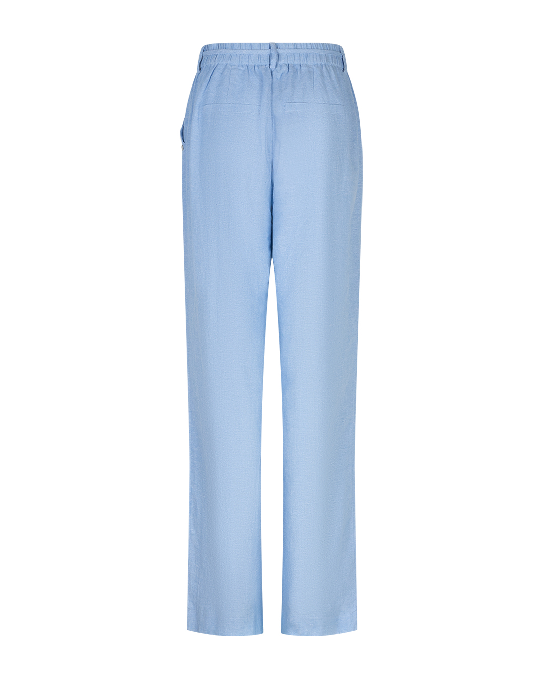 Spodnie Claudette Linen/Visco Melange L33 – jasnoniebieskie Red Button - obrazek 3