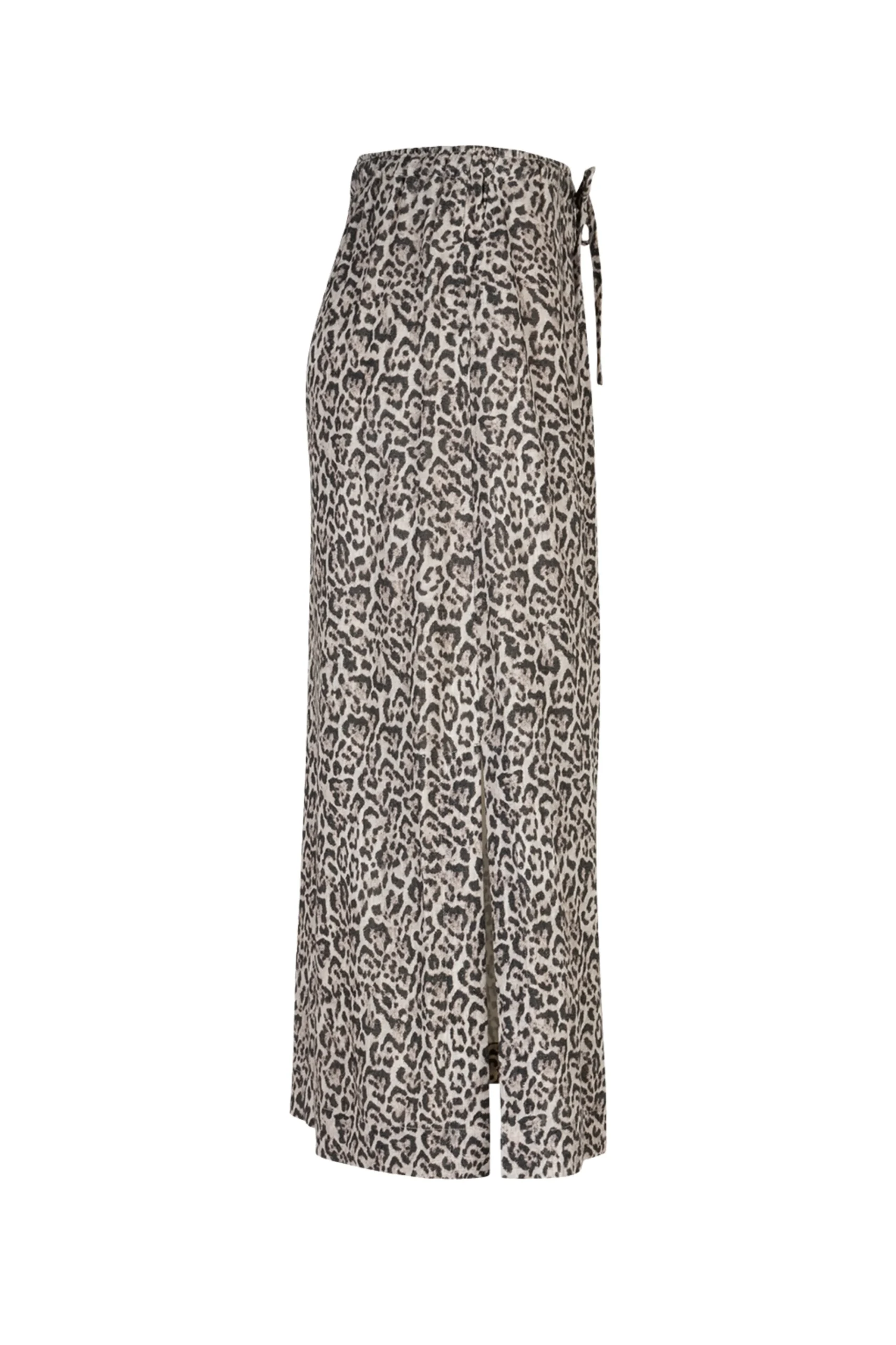 Spódnica Indie Linen Leopard Pebble SRB4881Red Button - obrazek 4