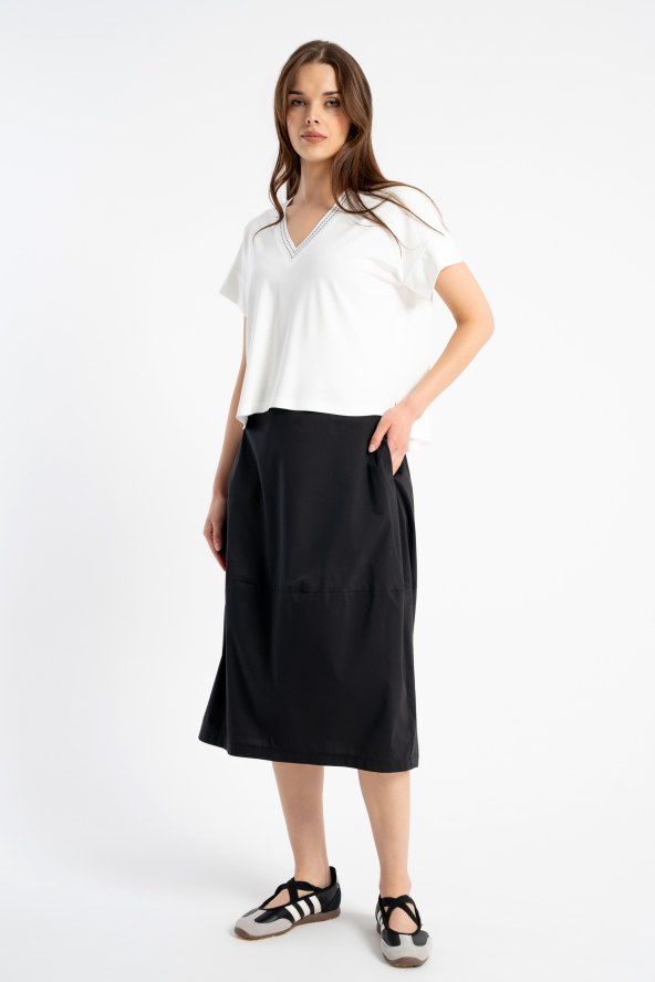Spódnica Bubble Black SS26 Click Fashion - obrazek 2