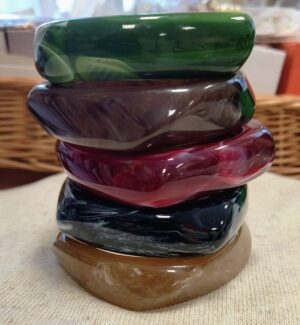 Bransoleta DUBLON –  Bangle z Lucite (różne kolory)