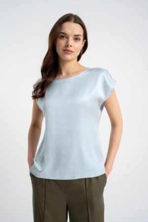 Bluzka Daria Light Blue SS26 Click Fashion