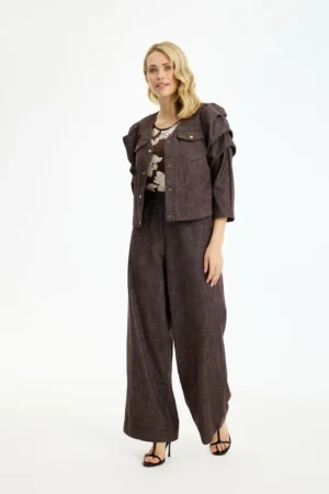 Komplet Hazel Brown Denim IN FRONT