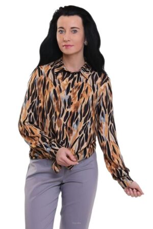 Koszula w zwierzęcy print Kirja TOP-BIS