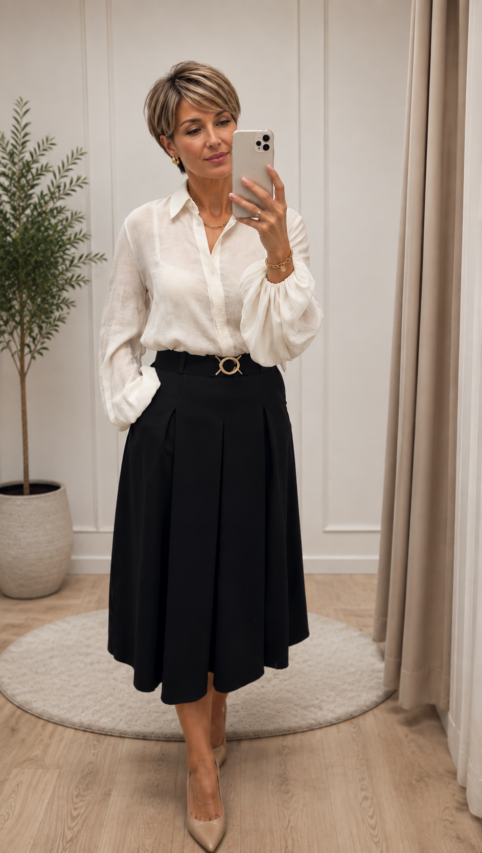 Koszula Mariola Ecru Pasley AW26 Click Fashion - obrazek 3