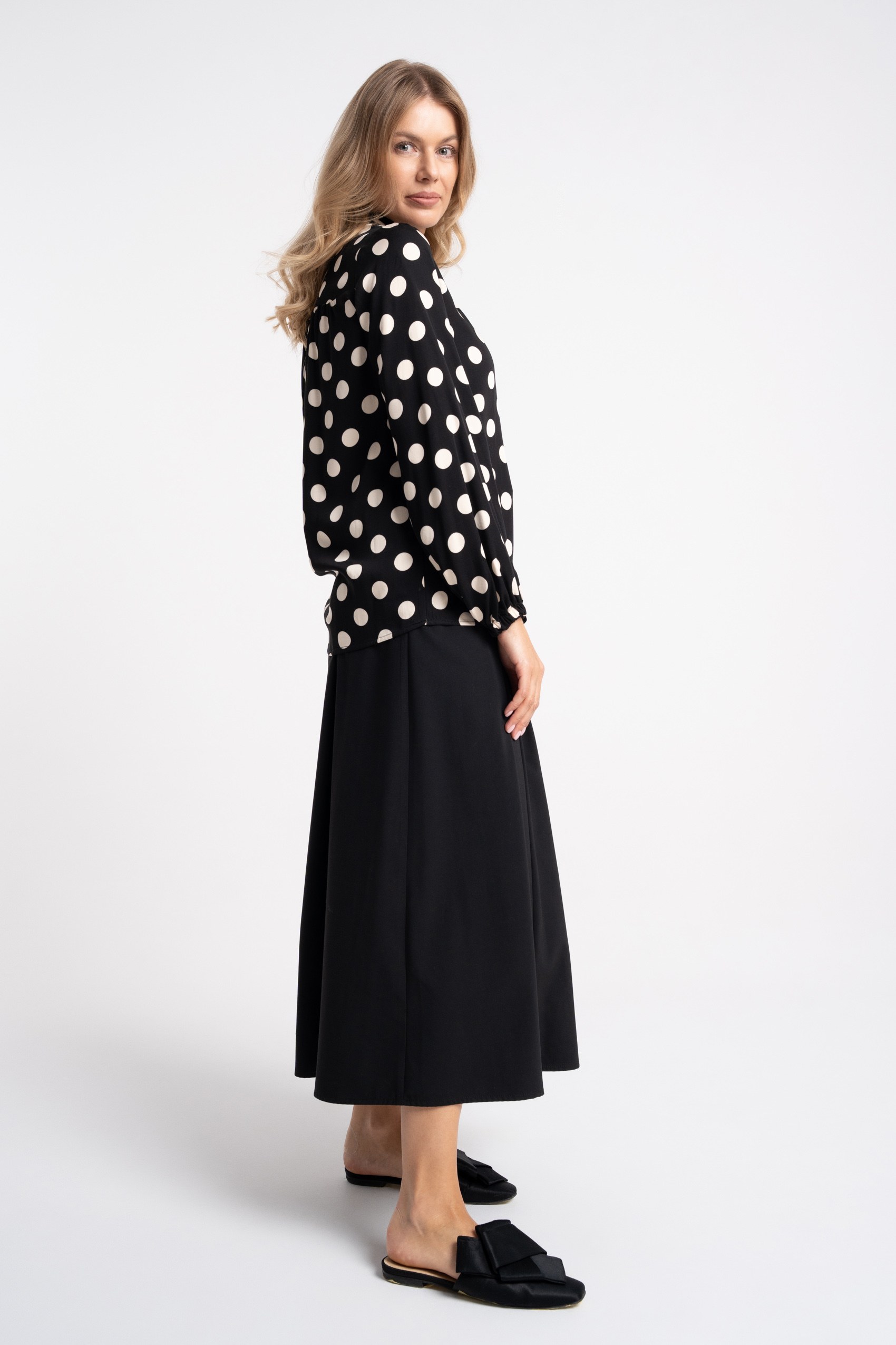 Bluzka Roma Black Dots AW26 Click Fashion - obrazek 5