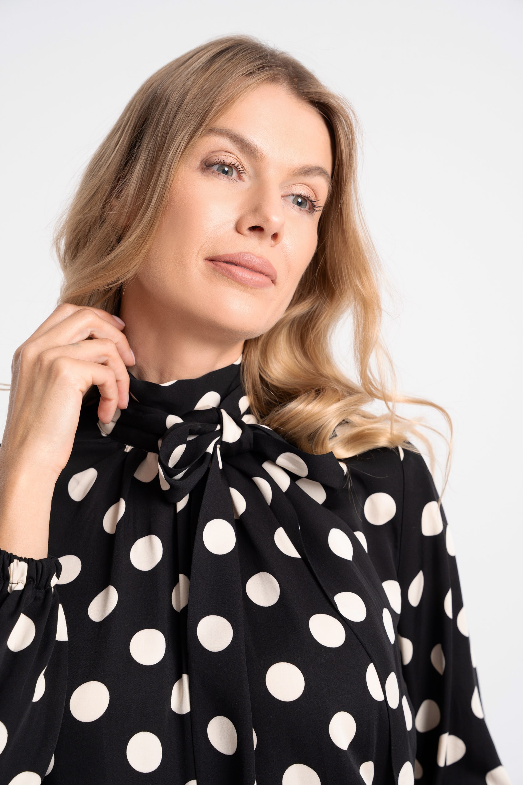 Bluzka Roma Black Dots AW26 Click Fashion - obrazek 3